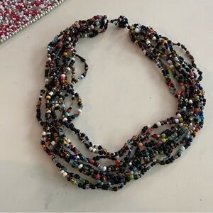Multicolored Chunky beaded necklace